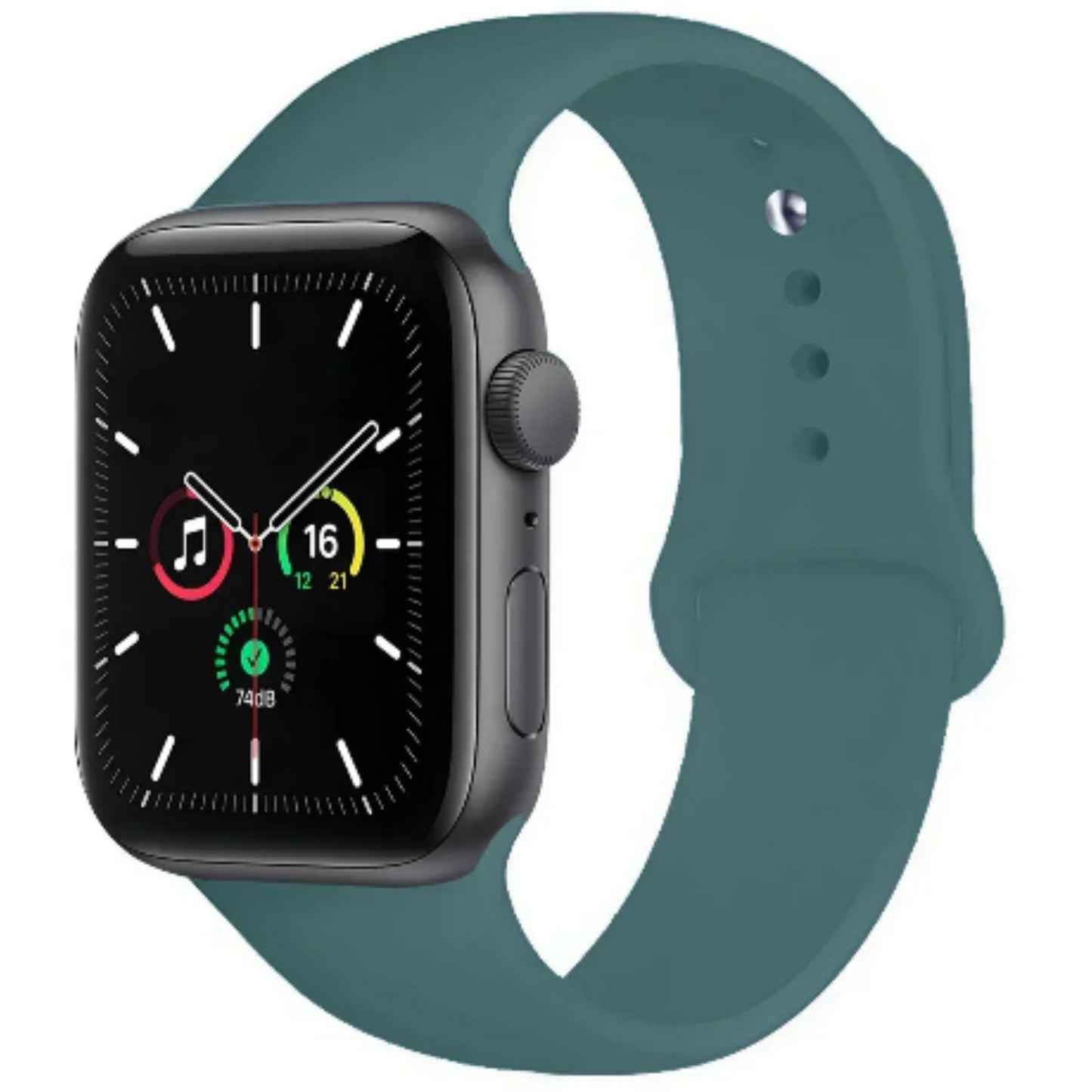 Silicone Strap for Apple Watch Series (42mm - 49mm) Habicare