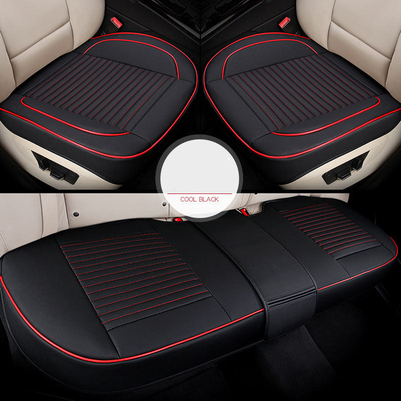 Car Seat Cover Faux Leather Cushion 5 Seater Full Set Front Rear Premium Quality dealonline.co.nz