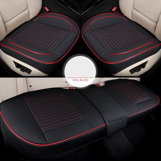 Car Seat Cover Faux Leather Cushion 5 Seater Full Set Front Rear Premium Quality dealonline.co.nz