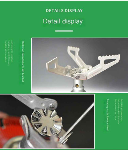 BRS-3000T Portable Outdoor Titanium Gas Stove