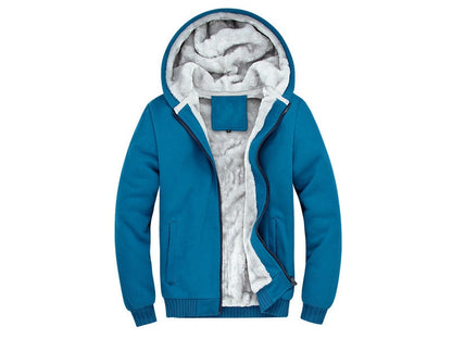 Fleece Lining Thermal Hood Jacket Size S-2XL dealonline.co.nz