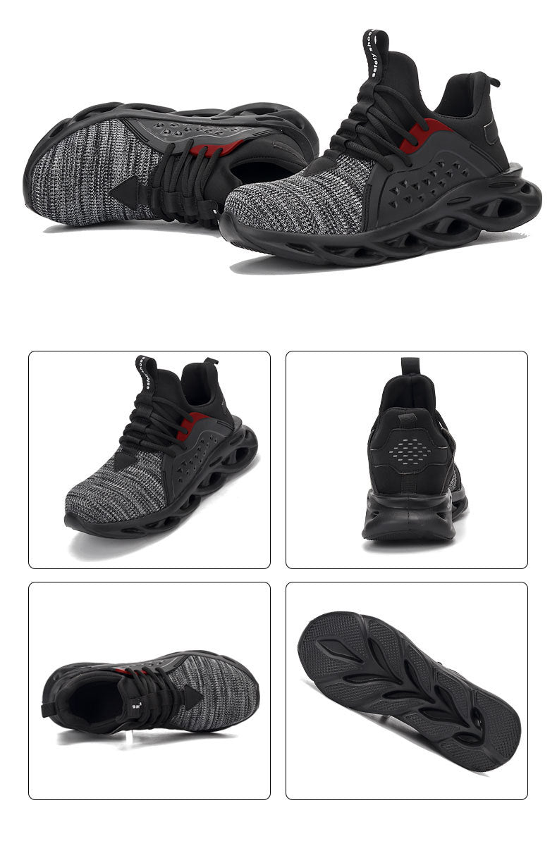 Steel Toe Work Shoes Safety Sneakers Industrial Shoes Lightweight Puncture Proof dealonline.co.nz