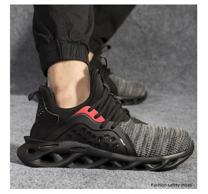 Steel Toe Work Shoes Safety Sneakers Industrial Shoes Lightweight Puncture Proof dealonline.co.nz