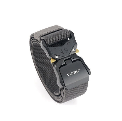 Tactical Belt Military Hiking Nylon Web Rigger Work Belts Heavy-Duty Quick-Relea dealonline.co.nz