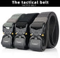 Tactical Belt Military Hiking Nylon Web Rigger Work Belts Heavy-Duty Quick-Relea dealonline.co.nz