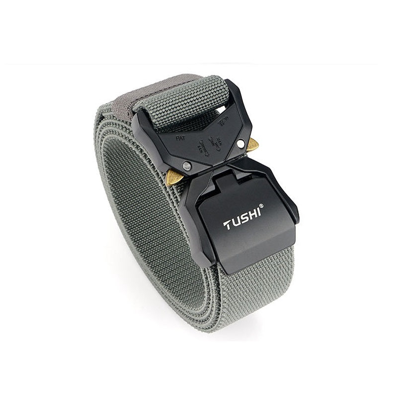 Tactical Belt Military Hiking Nylon Web Rigger Work Belts Heavy-Duty Quick-Relea dealonline.co.nz