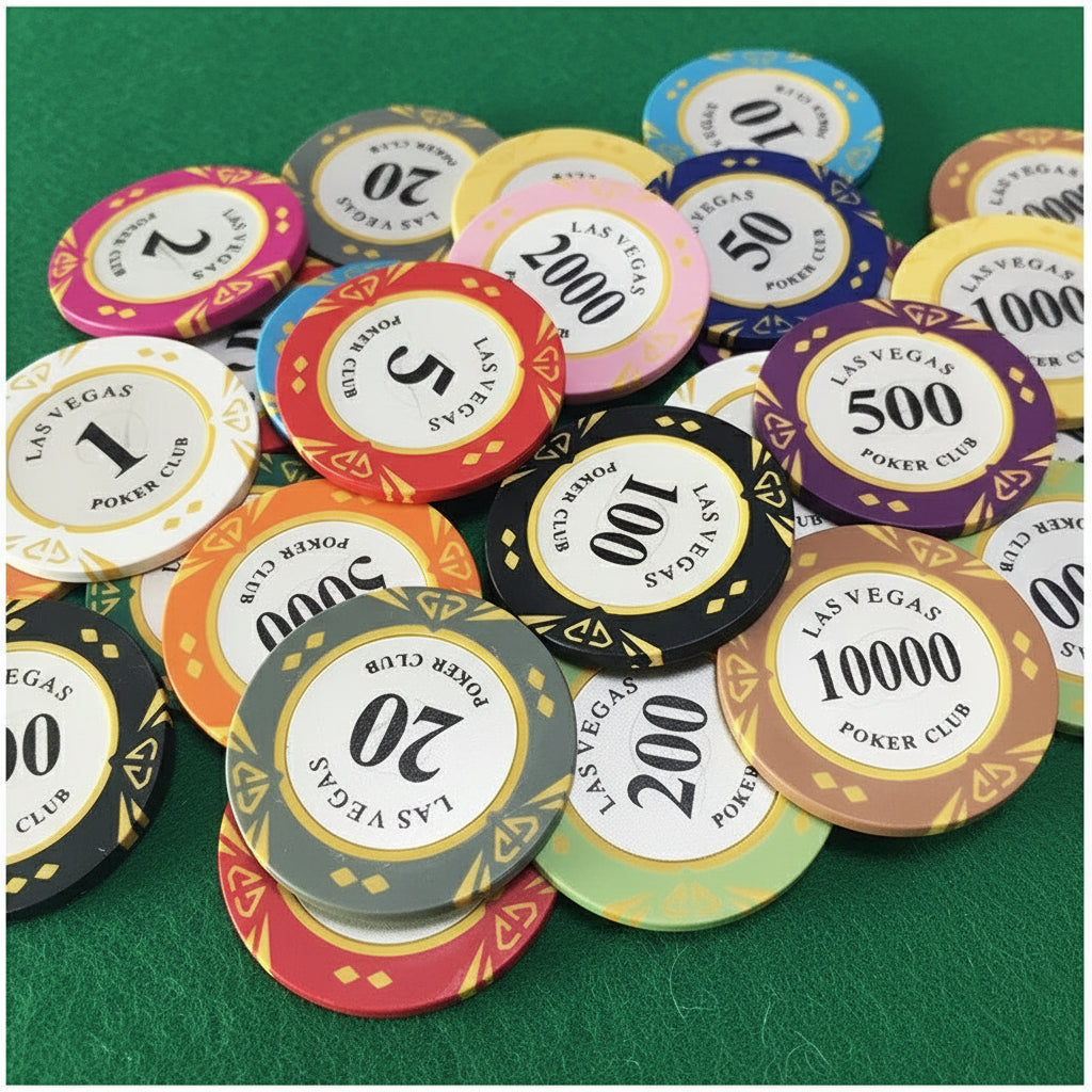 14g 25pcs/pack Poker Chips Tokens Poker Chips Jeton Casino Jeton Poker Set Las Vegas dealonline.co.nz