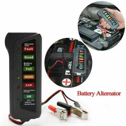 12V LED Car Battery Load Tester 9eight5