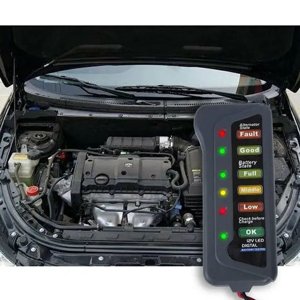 12V LED Car Battery Load Tester 9eight5