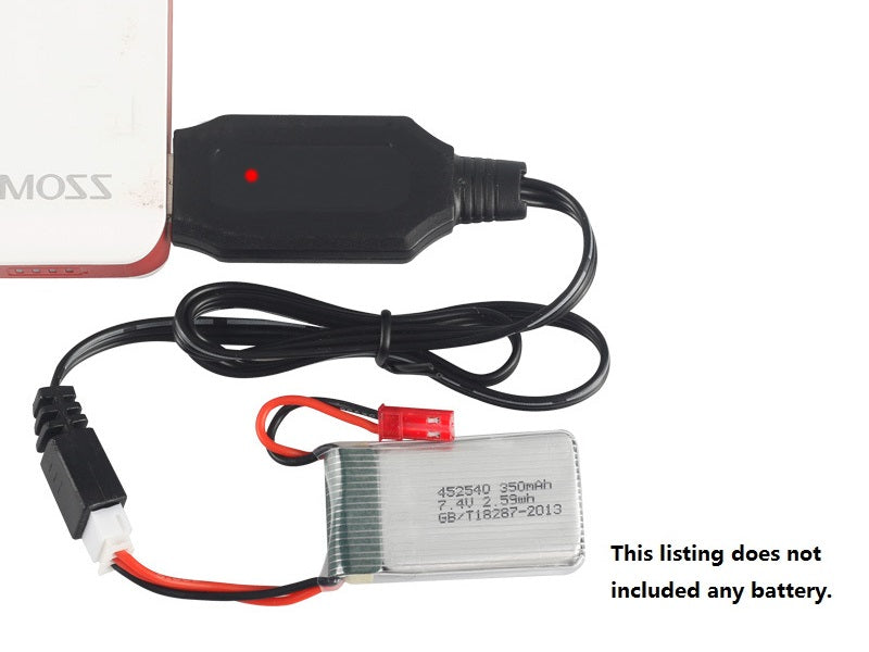 7.4V USB 3 pins Lithium Batteries Charging Cable for Car Drone or Helicopter dealonline.co.nz