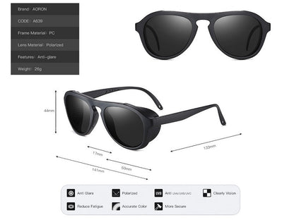 BLUE - HD Polarized Lens Sunglasses Anti-Blue Ray Hydrophobic dealonline.co.nz
