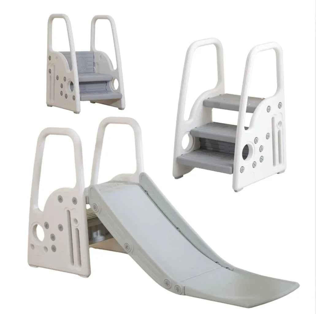 Multifunctional 3-in-1 Slide, Chair & Step Stool – Indoor Play Set for Toddlers