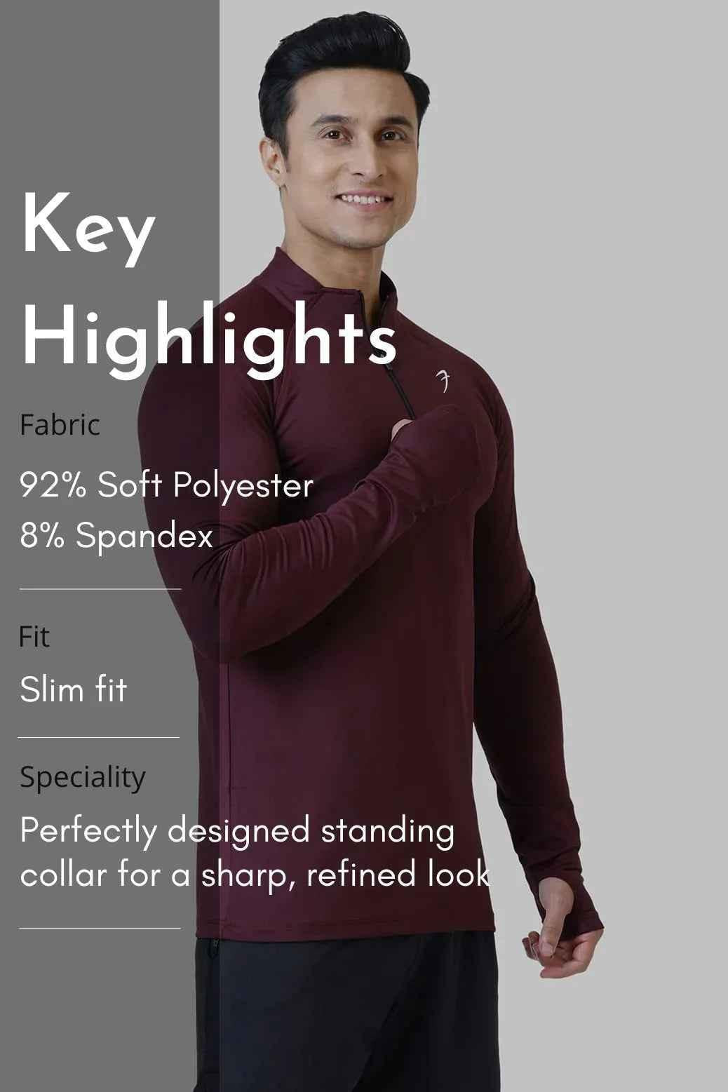Rush Pullover Wine