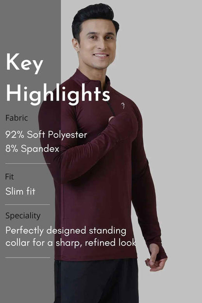 Rush Pullover Wine