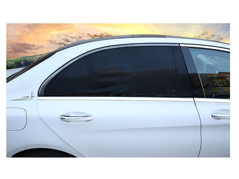 2*Car Side Rear Window Sun Visor Shade Mesh Cover Shield Sunshade UV Protector dealonline.co.nz