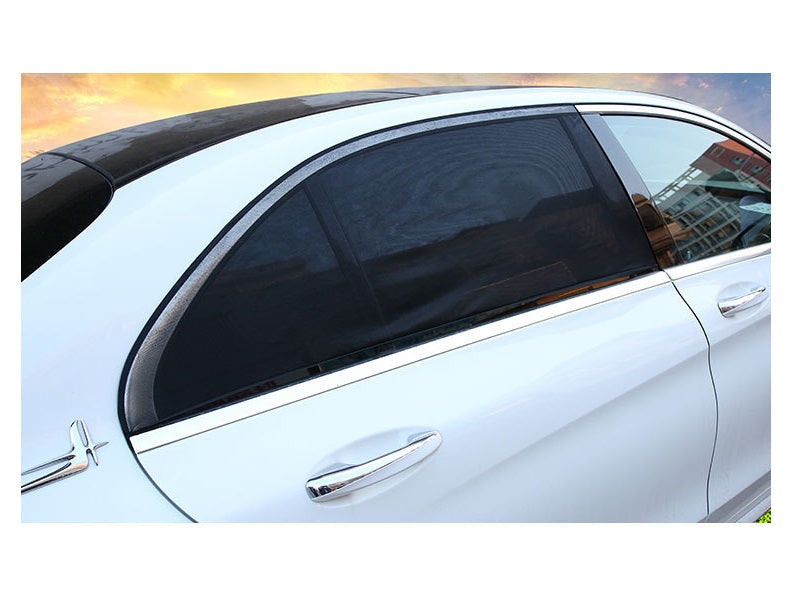 2*Car Side Rear Window Sun Visor Shade Mesh Cover Shield Sunshade UV Protector dealonline.co.nz
