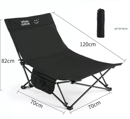 Portable Folding Beach Chair – Enhanced Size & Comfort ECOTREK