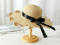 Light Brown - Women Lady Sun Straw Hat Wide Brim Floppy Derby Summer Beach Cap dealonline.co.nz