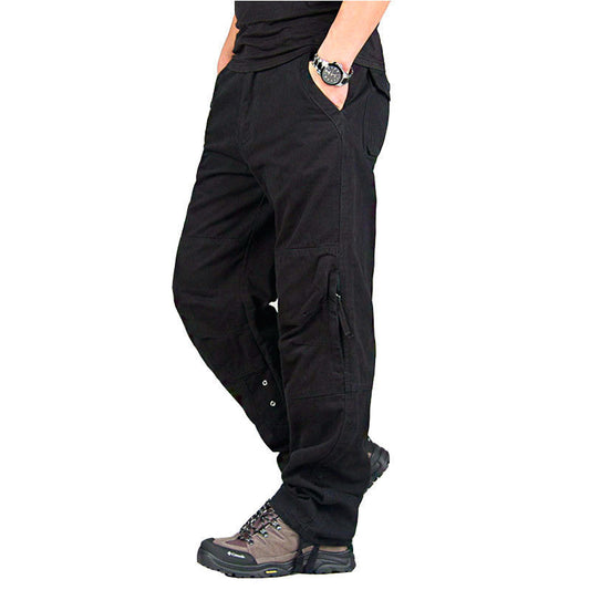 Men Multi-pocket Cargo Pants dealonline.co.nz