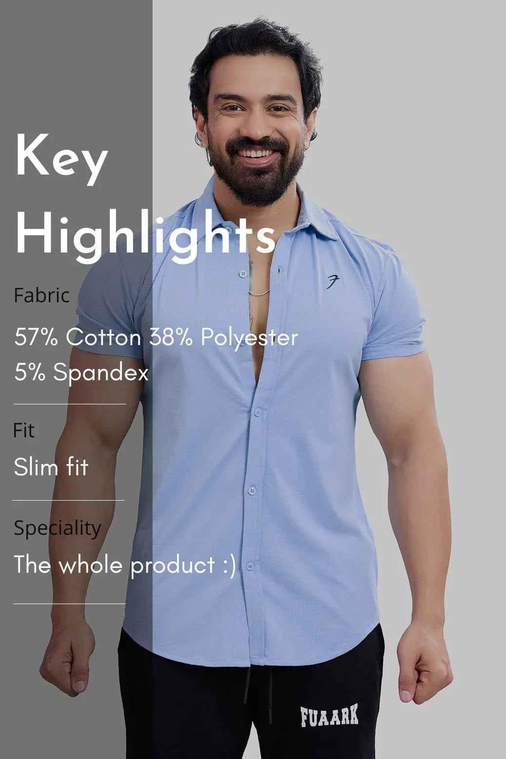Aero Shirt Sky Blue