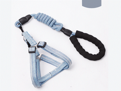 Dog Harness and leash Set Pet Harness Puppy Traction Rope dealonline.co.nz