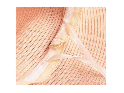 NAVY- 16cm Wide Brim Women Lady Sun Straw Hat Floppy Derby Summer Beach Cap dealonline.co.nz