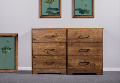 'Althea' Walnut Color Low Boy sue-e furniture