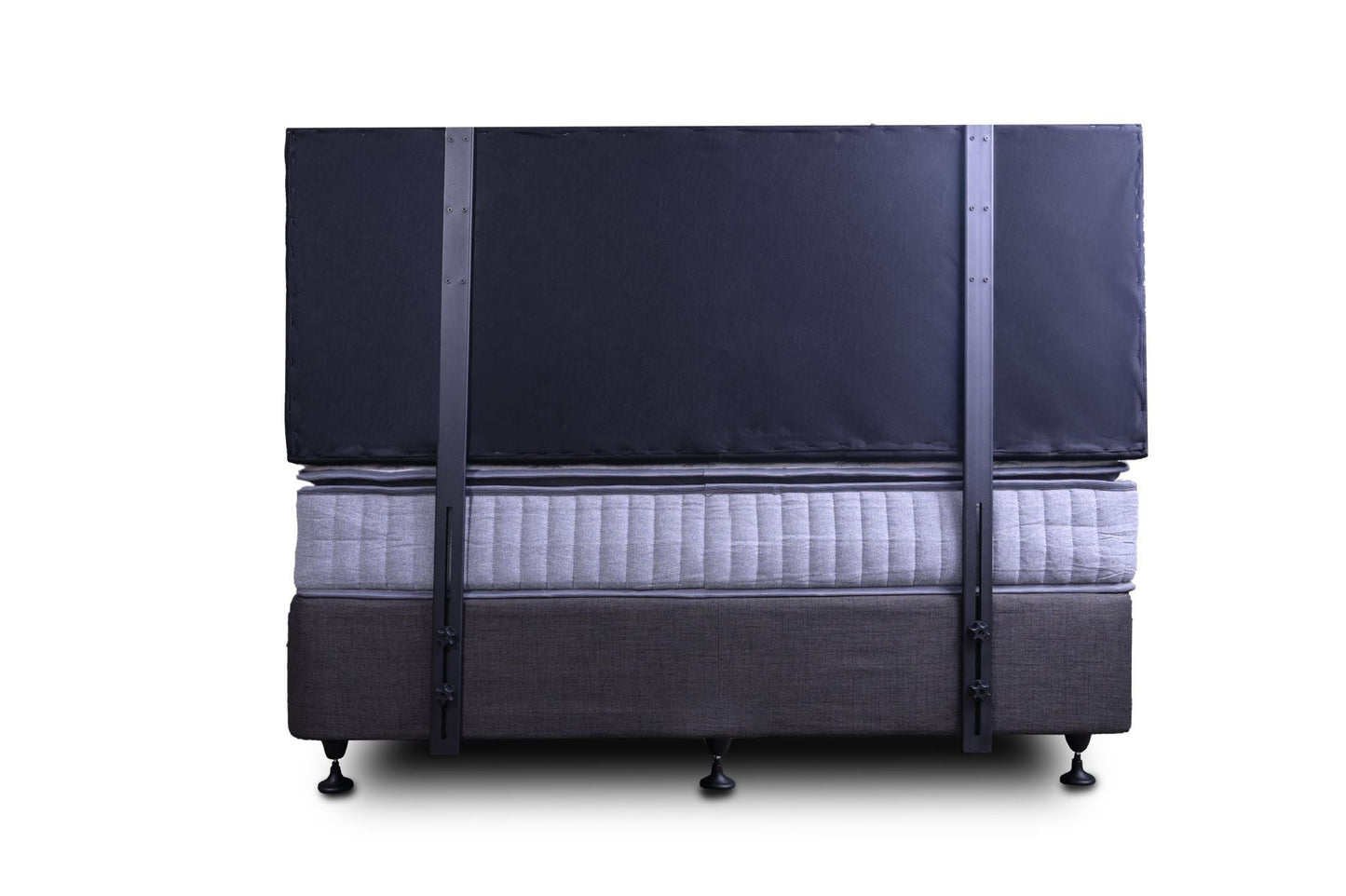 Fenland Headboard Black Velvet Single Size sue-e furniture