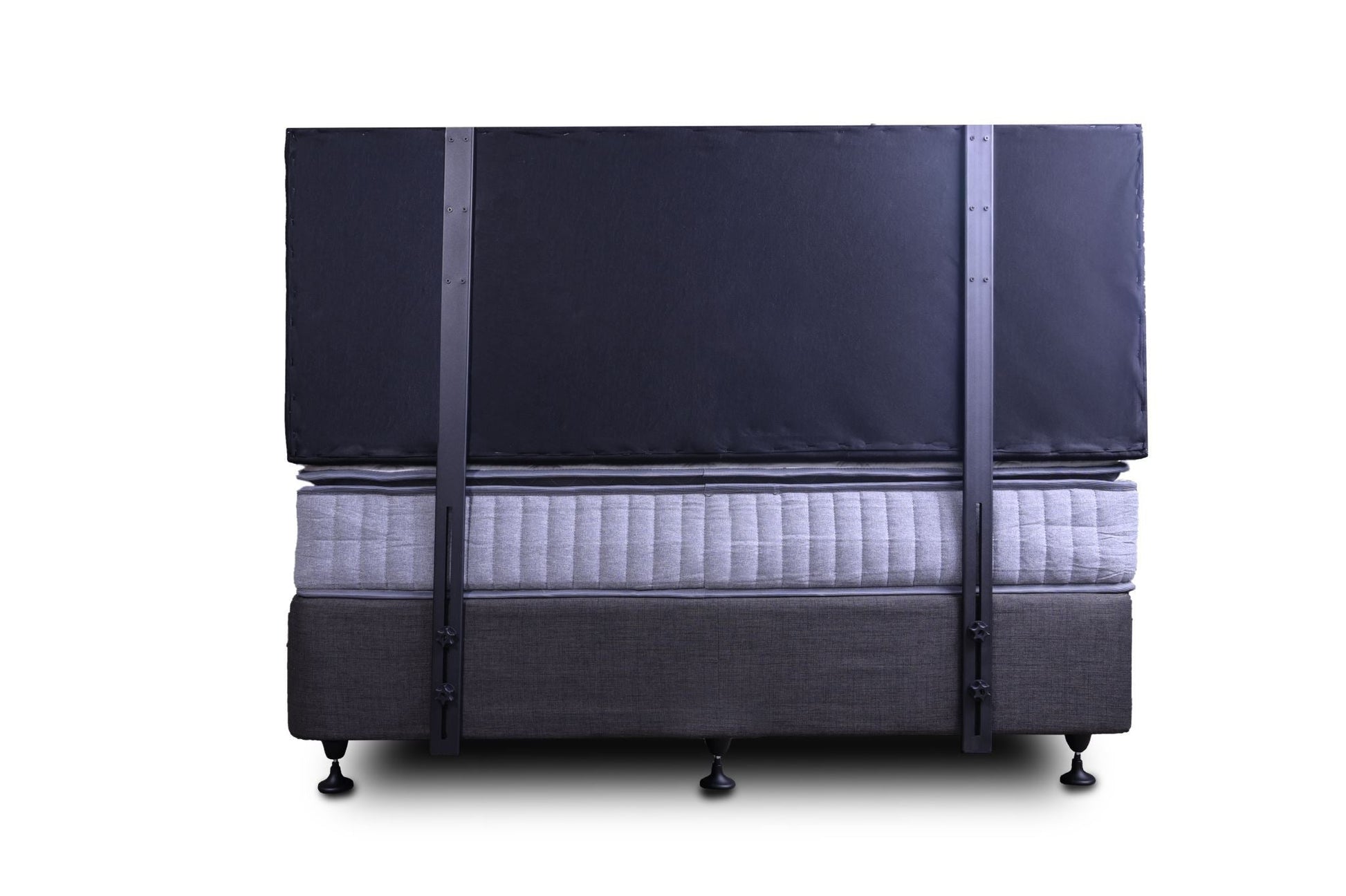 Fenland Headboard Black Velvet Double Size sue-e furniture