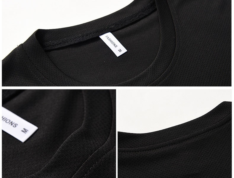 NZ-2XL-Mens 2 Piece Outfit Sport Set Short Sleeve Summer Leisure Short Thin Sets dealonline.co.nz