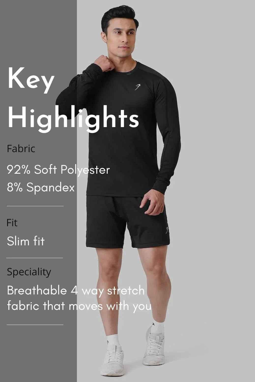 Rush Fullsleeves T-shirt Black