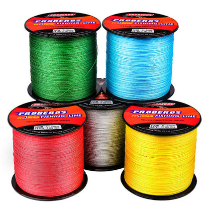40LB 500m Braided Fishing Line 4 Strands Stronger Multifilament PE Braid Wire 4.0 dealonline.co.nz