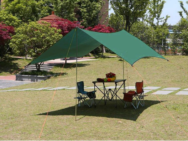Square Sun Shade Sail – Waterproof Outdoor Canopy for Garden, Patio, and Parties ECOTREK