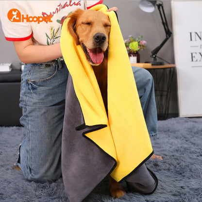 Microfiber Bath Dog Towel Super Absorbent Pet Ultra Drying Towels - Large dealonline.co.nz