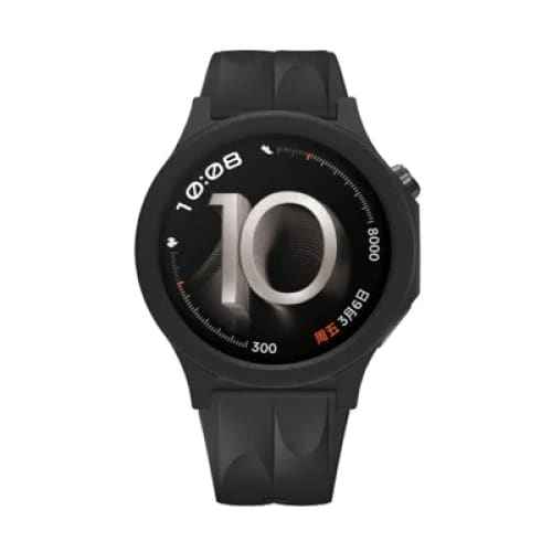 Protective Case for Oppo Watch X3 (Black Silicone)