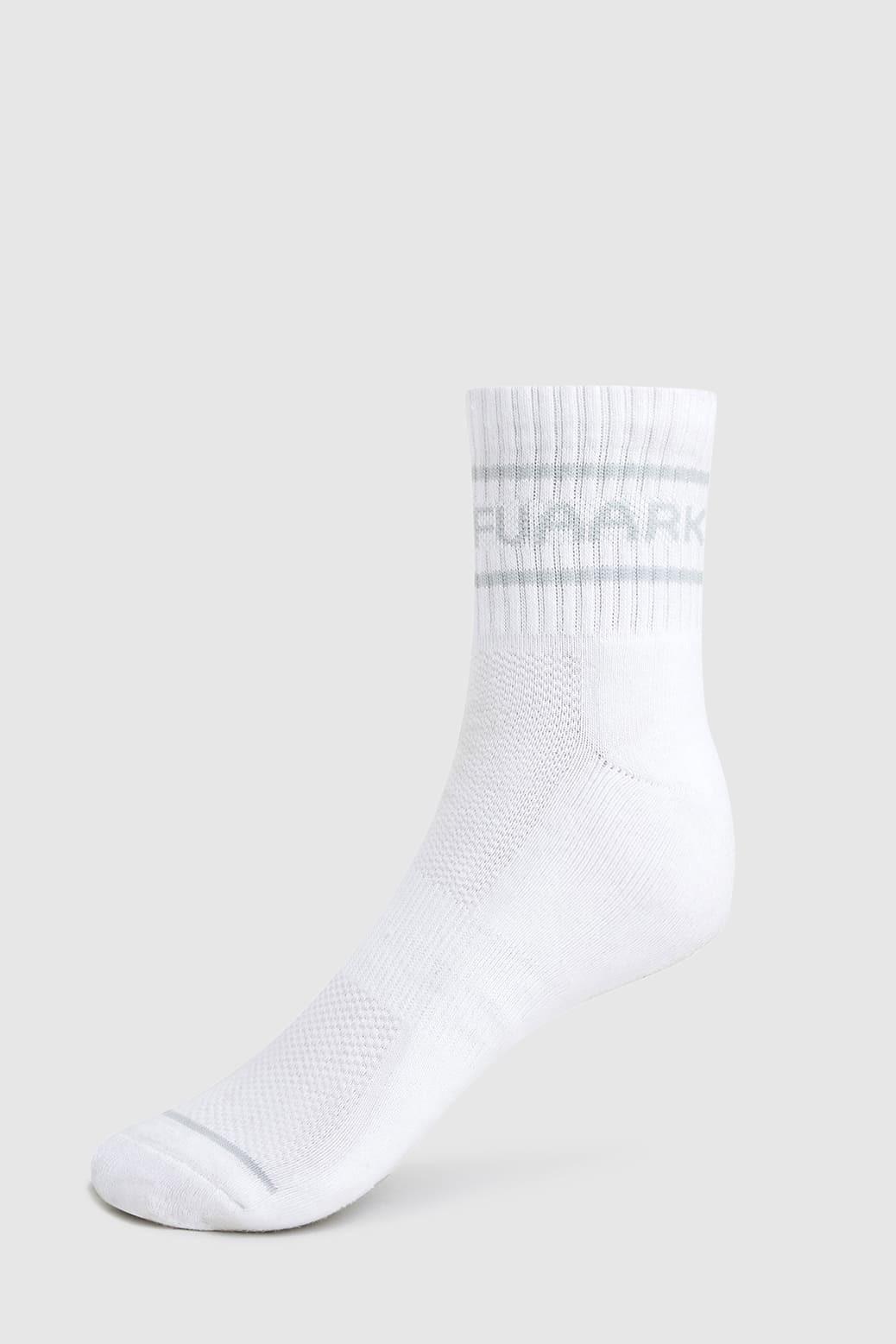 Legacy Quarter Socks White/Grey - ShopHub