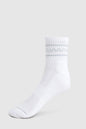 Legacy Quarter Socks White/Grey - ShopHub