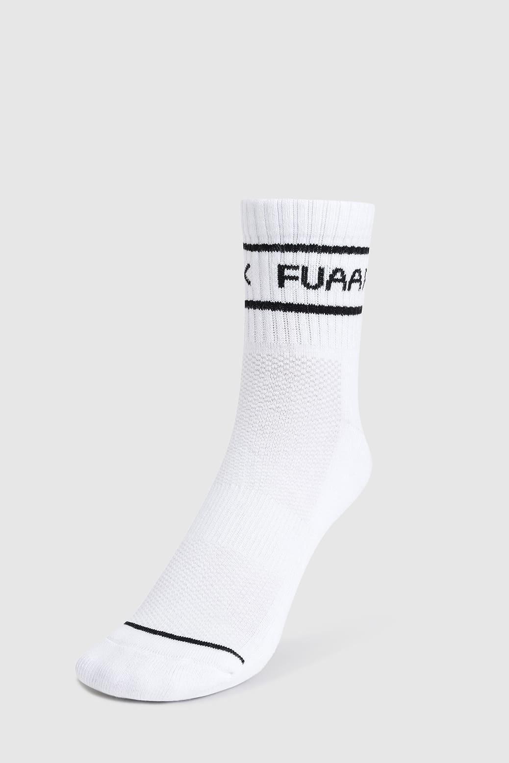 Legacy Quarter Socks White/Black - ShopHub