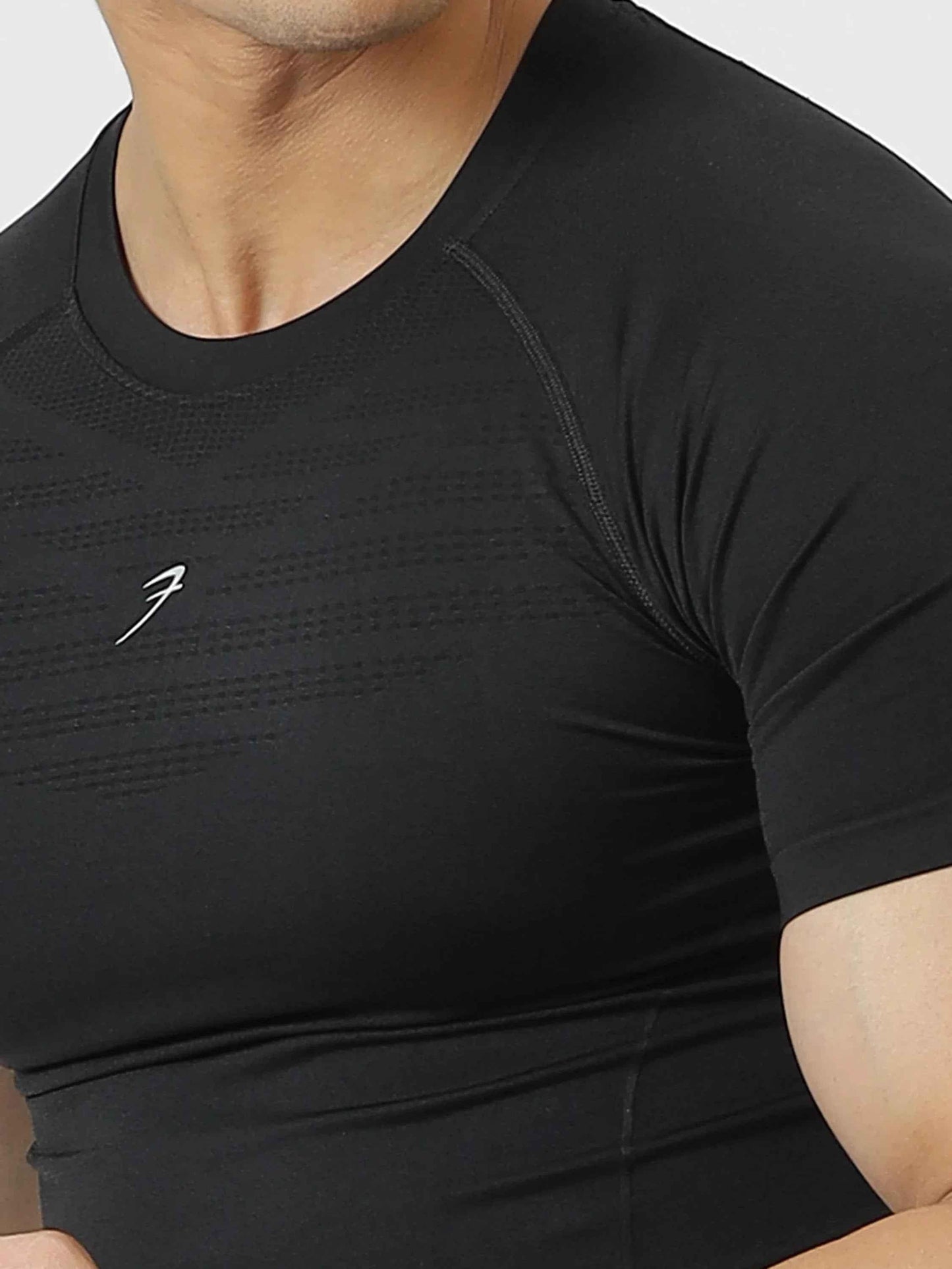 Power Seamless T-shirt Black