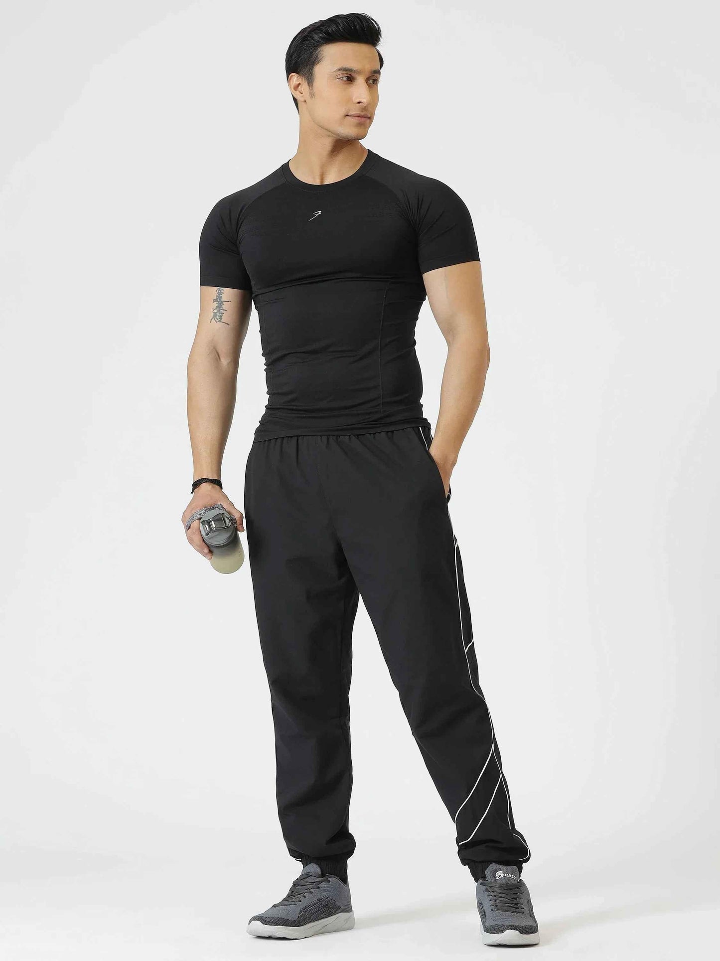 Power Seamless T-shirt Black