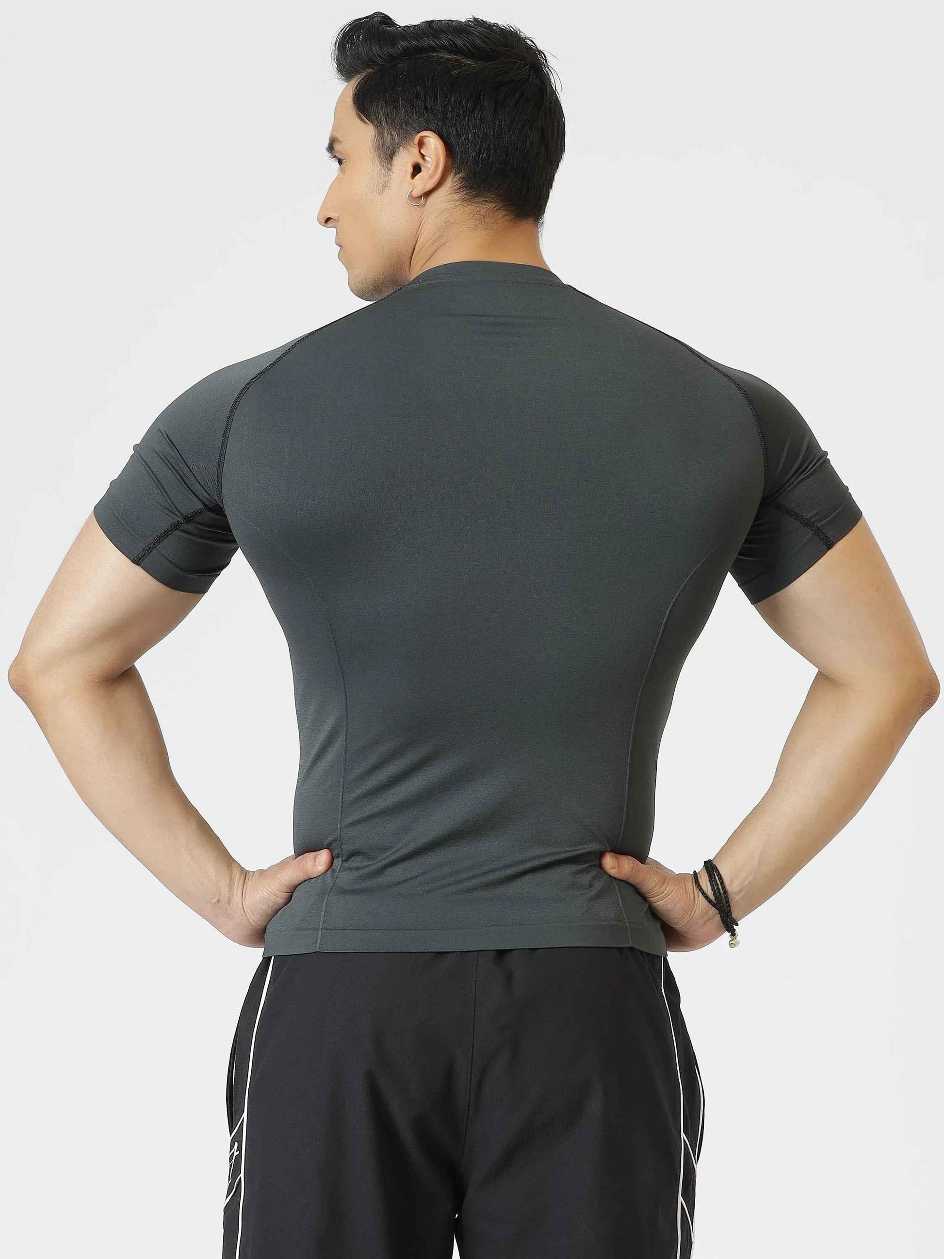 Power Seamless T-shirt Grey