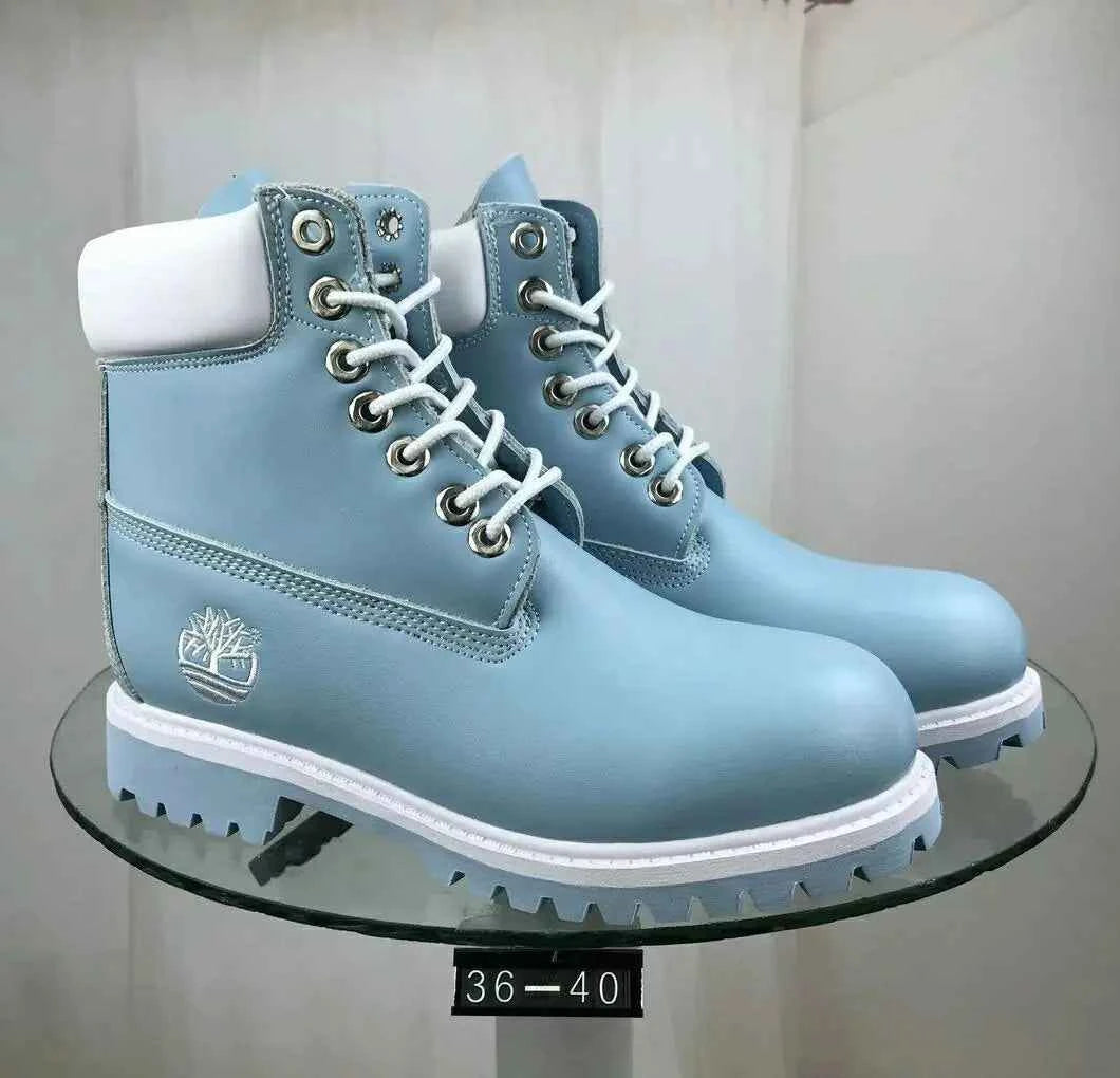 Classic Leather Work Boots - Durable Cowhide Waterproof Boots for Men and Women | Outdoor Hiking