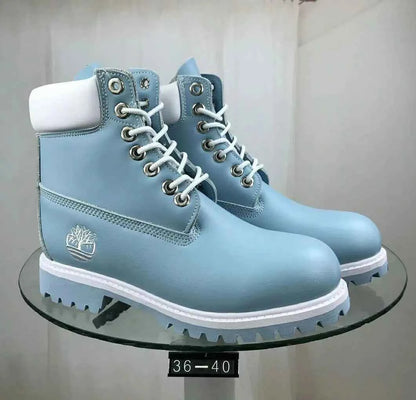 Classic Leather Work Boots - Durable Cowhide Waterproof Boots for Men and Women | Outdoor Hiking
