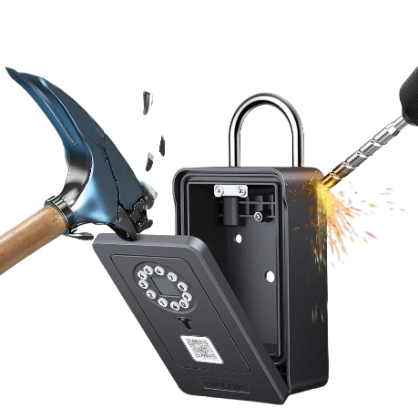 Bluetooth Fingerprint Key Lock Box Habicare