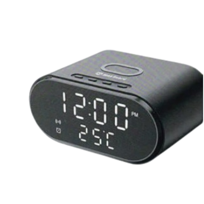 Maxguard 15W 2 IN 1 Alarm Clock & Wireless Charger 9eight5