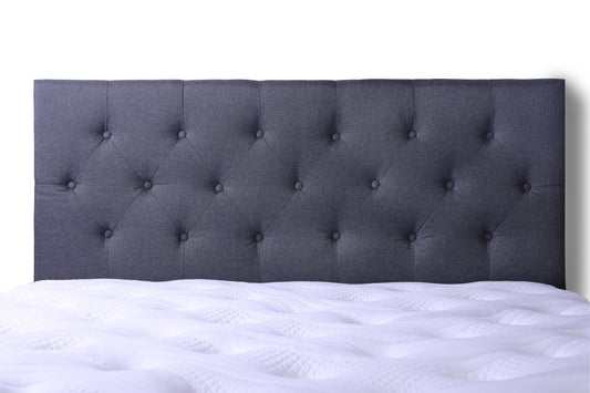 Fenland Headboard Grey Double sue-e furniture