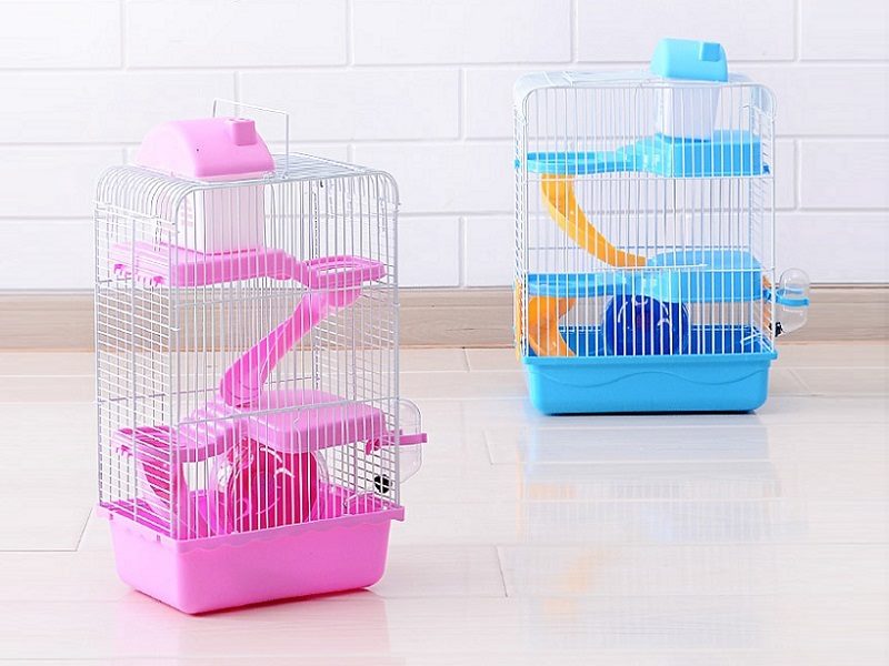 3 Tiers Gorgeous Hamster Mouse Cage pet toy Storey Fantasia Cage Castle - Pink dealonline.co.nz