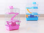 3 Tiers Gorgeous Hamster Mouse Cage pet toy Storey Fantasia Cage Castle - Pink dealonline.co.nz