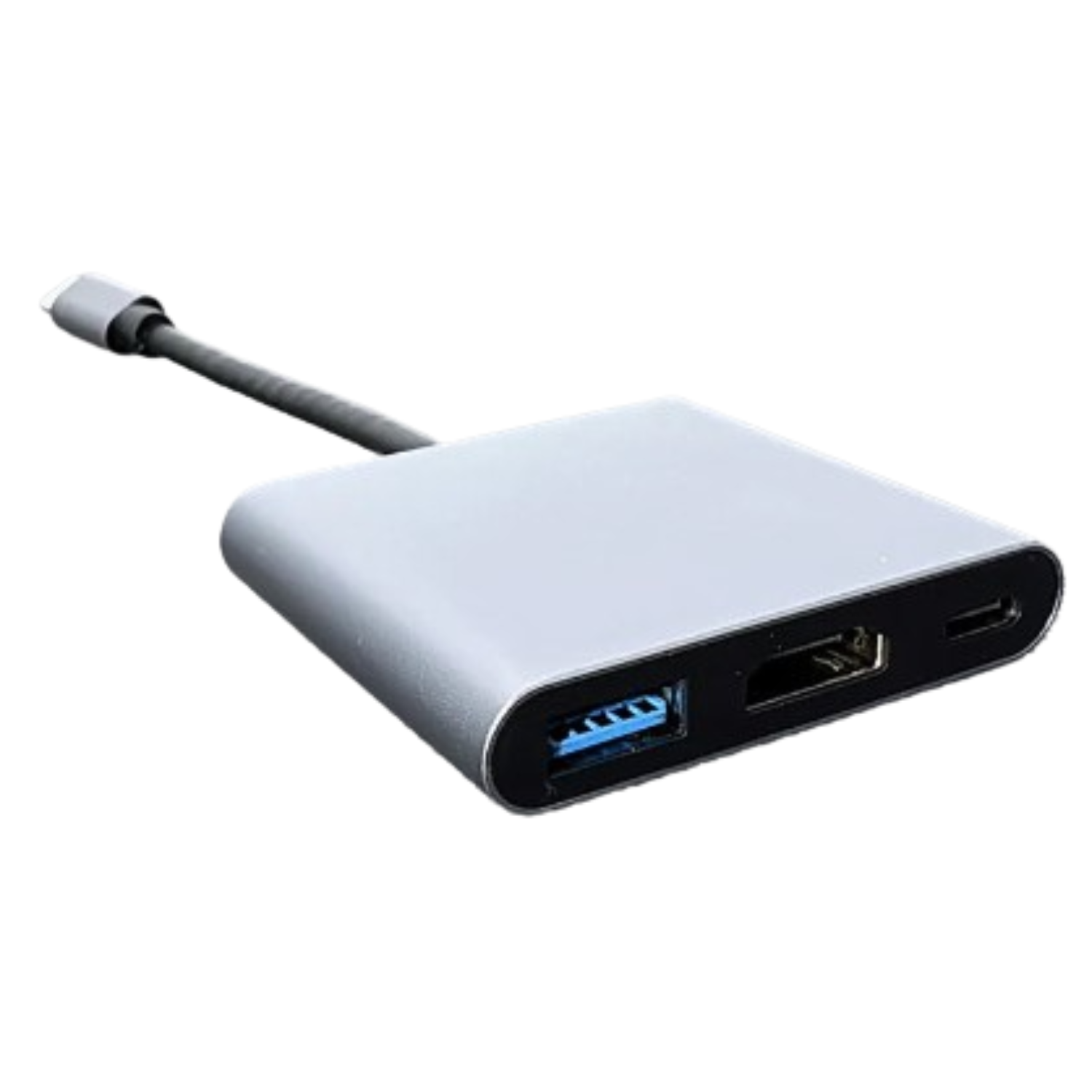 9eight5 USB 3.1-C Type-C to HUB adapter showing a compact black electronics accessory with multiple USB ports
