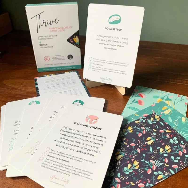 Thrive - Daily Wellness Card Deck (age 9+)